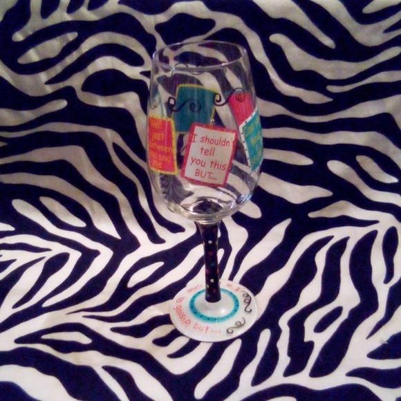 Gossip Wine Glass